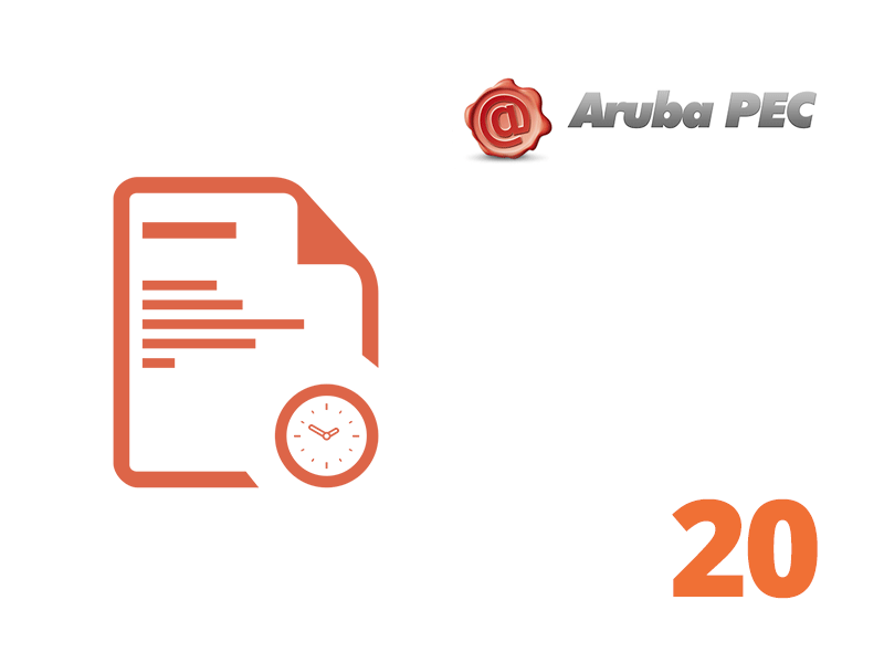 n°20 Marche Temporali Aruba n°100 Marche Temporali Aruba