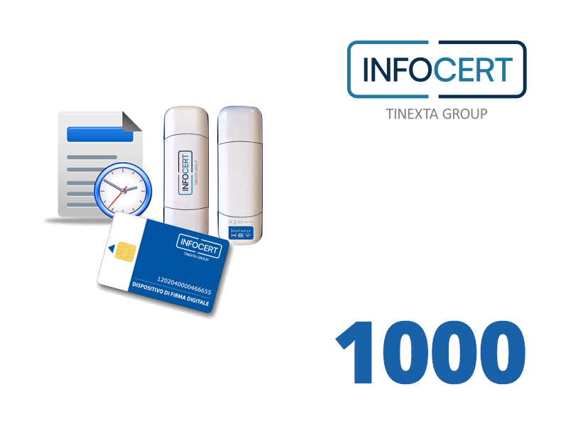 n°1000 Marche Temporali Infocert n°1000 Marche Temporali Infocert