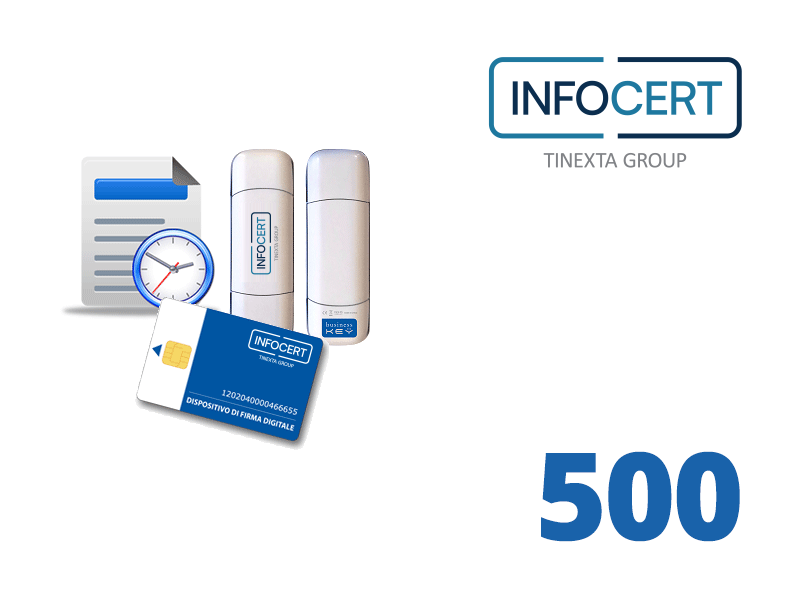 n°500 Marche Temporali Infocert n°500 Marche Temporali Infocert